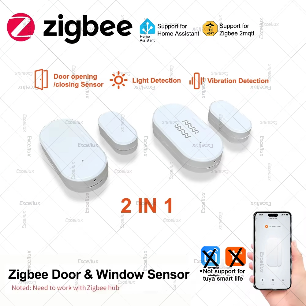 Window Alarm Sensor - Zigbee 3.0 Sensor Jendela Pintu dengan
