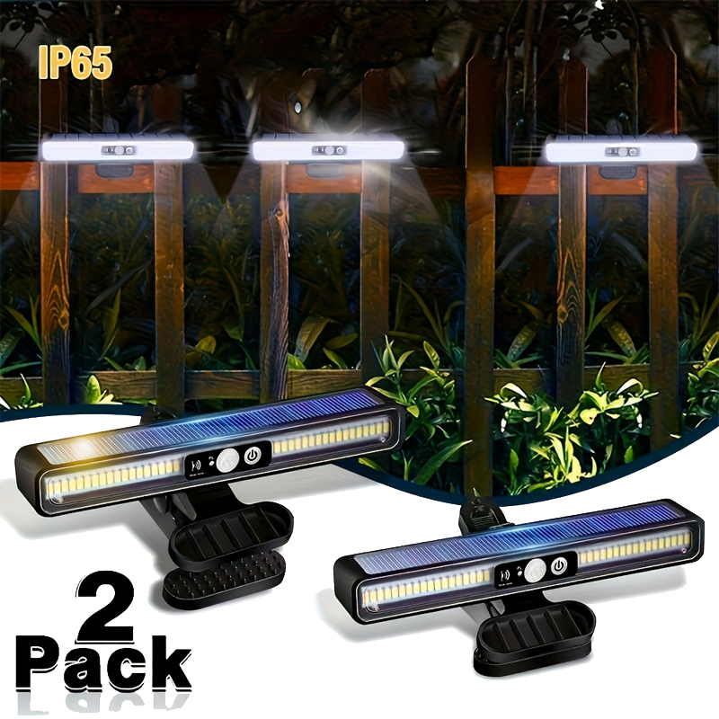 Solar Security Light - Lampu Gerak Tenaga Surya Clip On