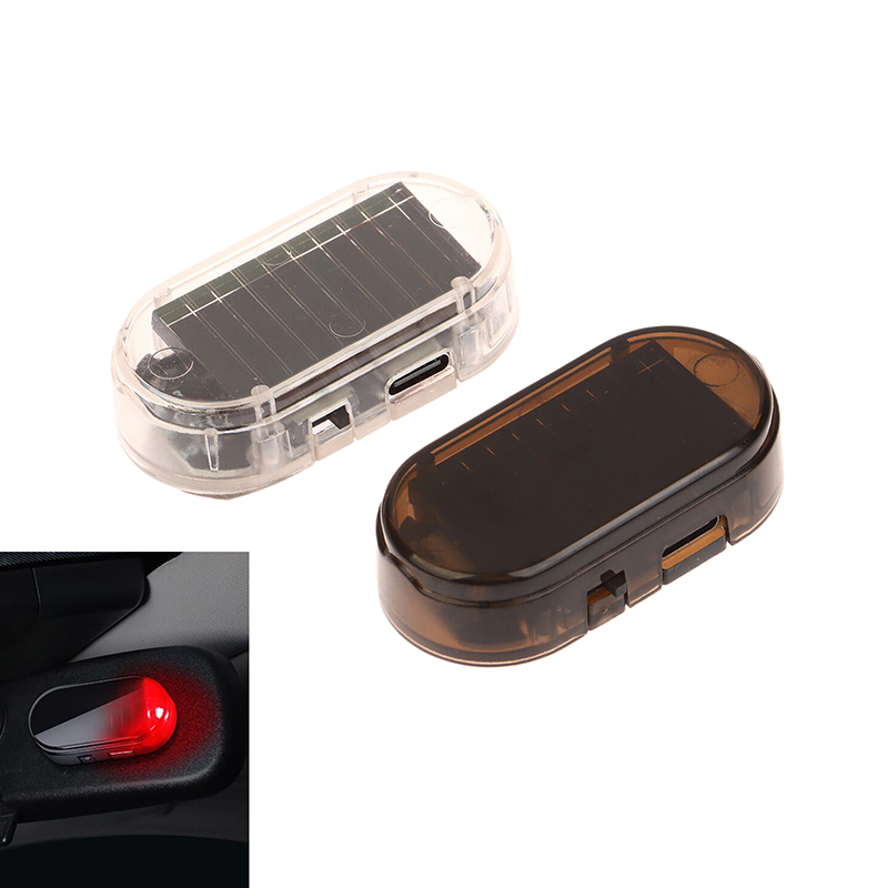 Solar Security Light - 1 Buah Lampu Kedip LED Lampu