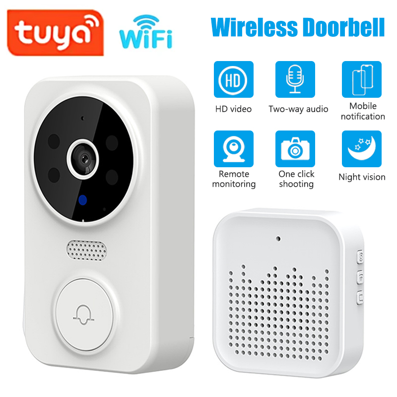 Home Security Honeywell - Bel Pintu Video Pintar WiFi Kamera