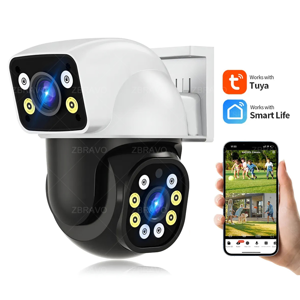 Home Security Panel - Smartlife 8MP WiFi Tuya Kamera Luar