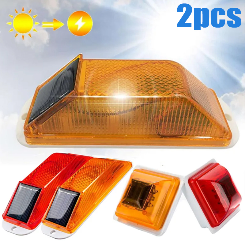 Solar Security Light - Lampu sorot LED peringatan tenaga surya,