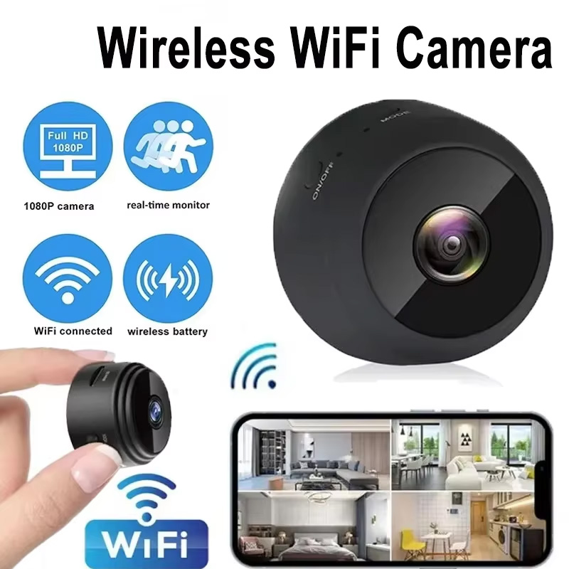 Home Security Panel - Kamera A9 Baru Wifi 1080p HD