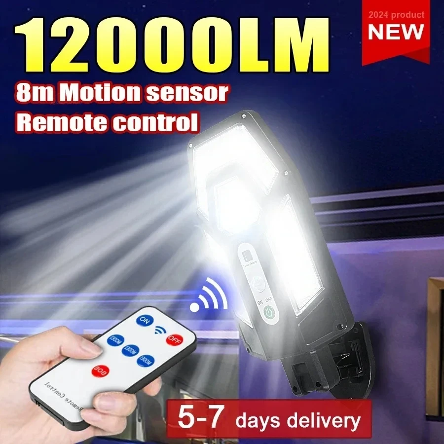 Solar Security Light - Lampu Dinding Tenaga Surya 12000LM yang