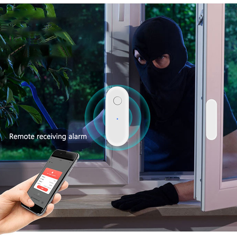 Window Alarm Sensor - Alarm Penerima Jarak Jauh Wi-Fi Detektor