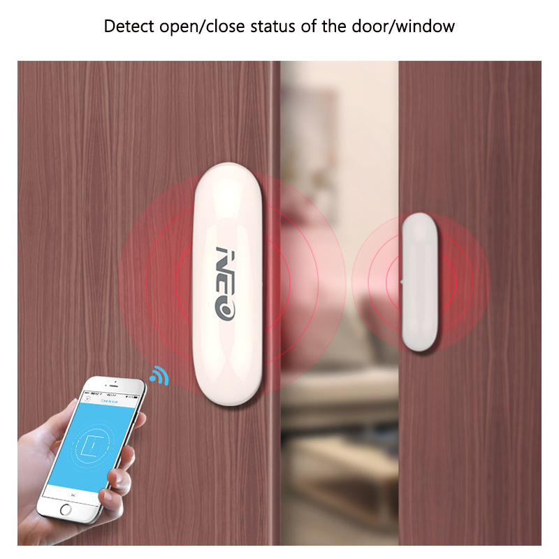 Window Alarm Sensor - Alarm Detektor Magnetik Pintu Nirkabel Cerdas