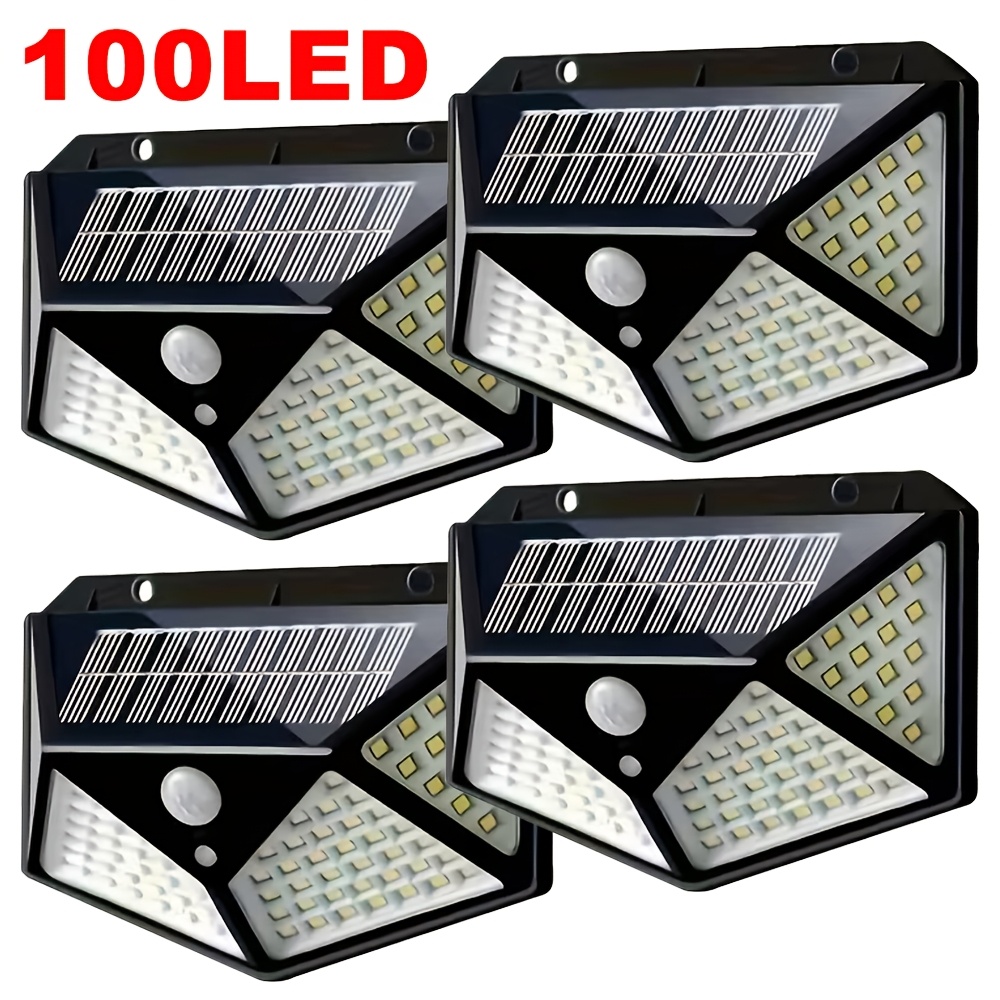 Solar Security Light - Lampu Taman Tenaga Surya 100LED, Lampu