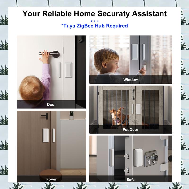 Window Alarm Sensor - ABLG Tuya Zigbee Sensor Pintu Sensor