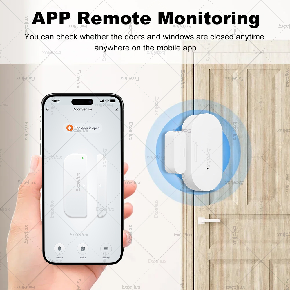 Zigbee 3.0 Sensor Jendela Pint - Window Alarm Sensor ulasan dan harga