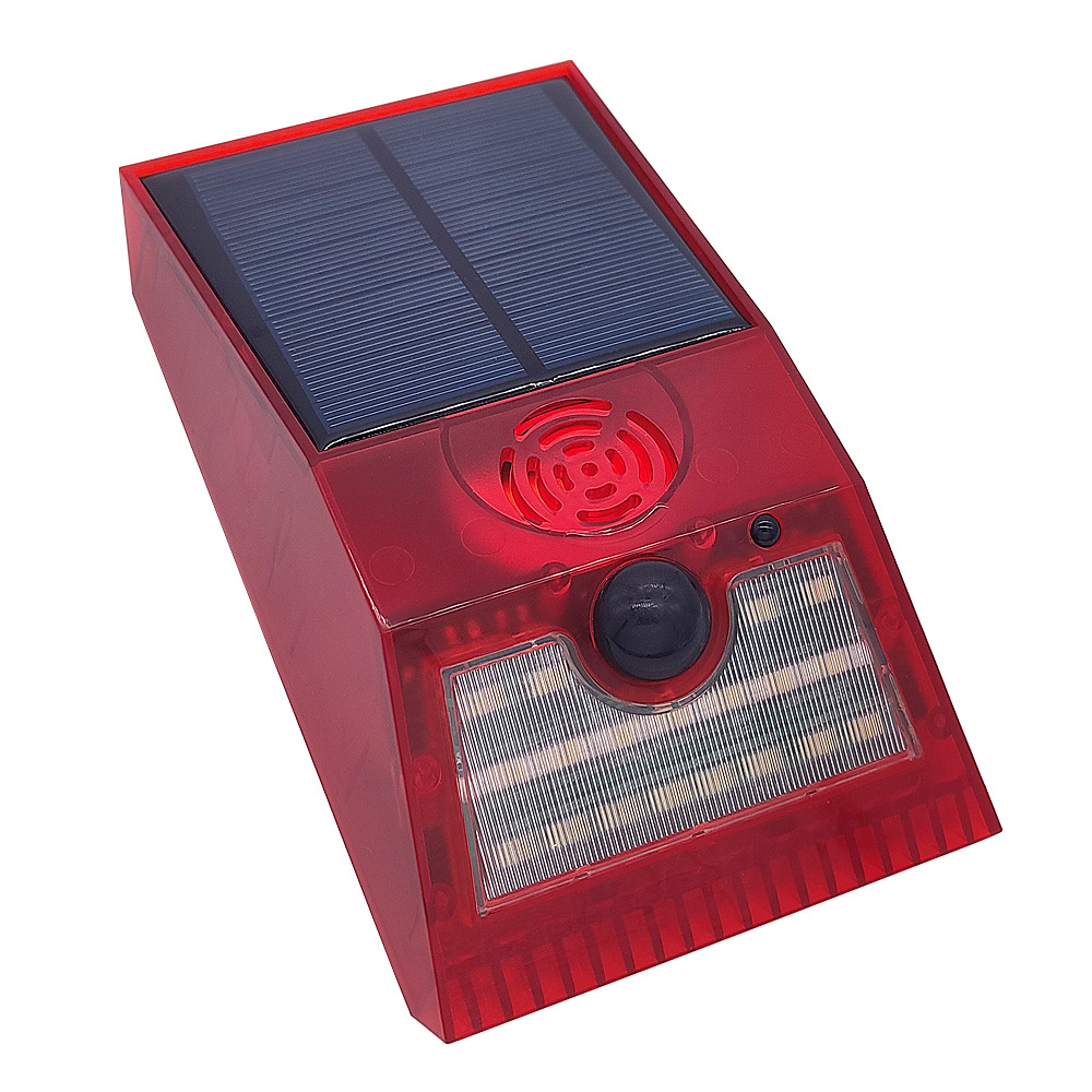 Lampu Alarm Surya Multifungsi  - Solar Security Light ulasan dan harga