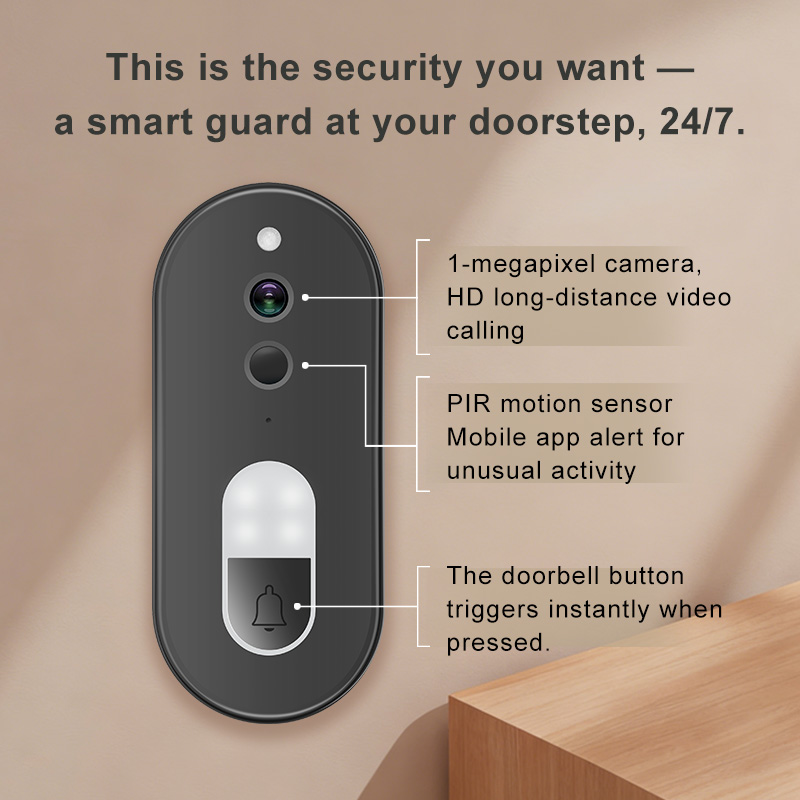 Tuya 1080P HD Bel Pintu Video  - Home Security Honeywell ulasan dan harga