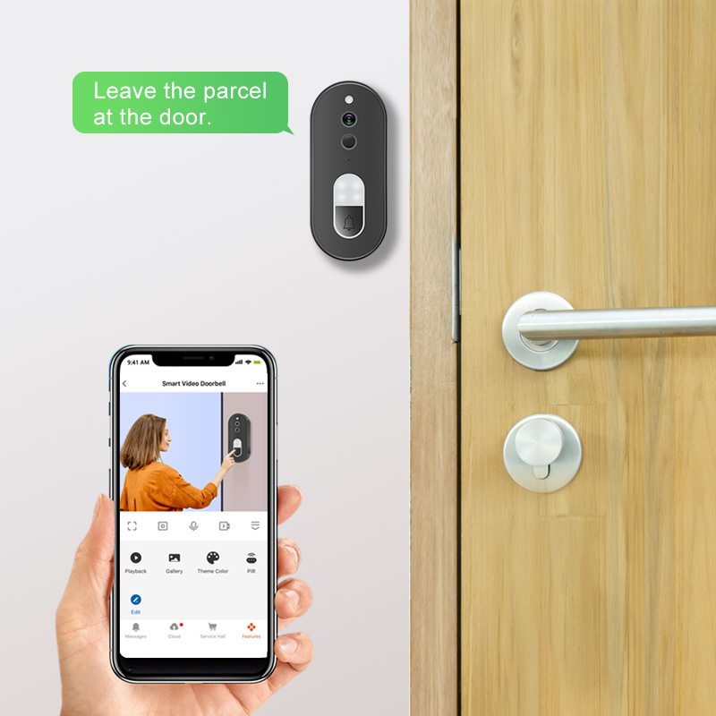 Tuya 1080P HD Bel Pintu Video  - Home Security Honeywell ulasan dan harga