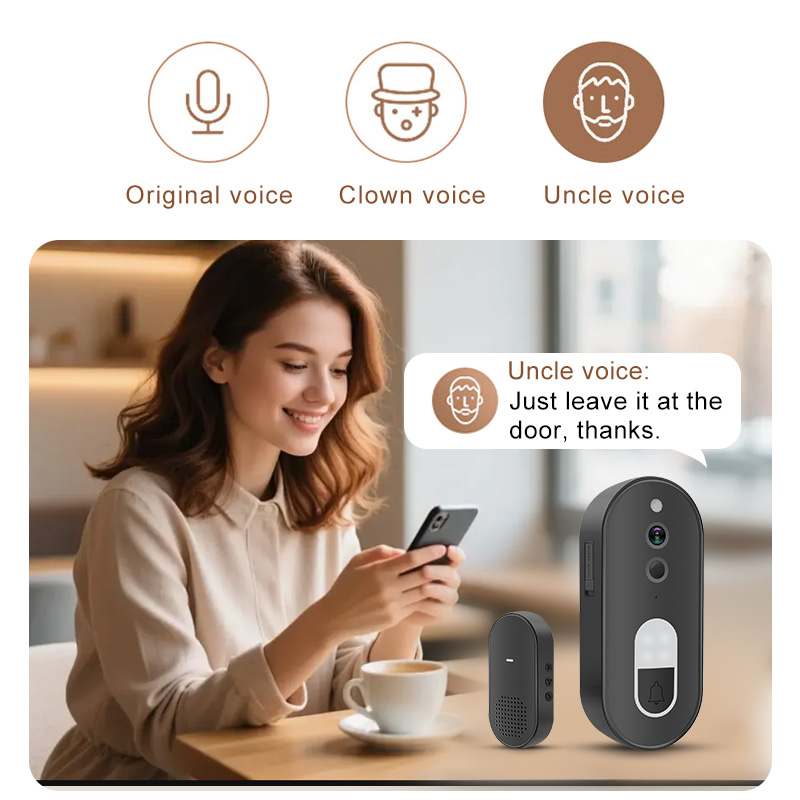 Tuya 1080P HD Bel Pintu Video  - Home Security Honeywell ulasan dan harga
