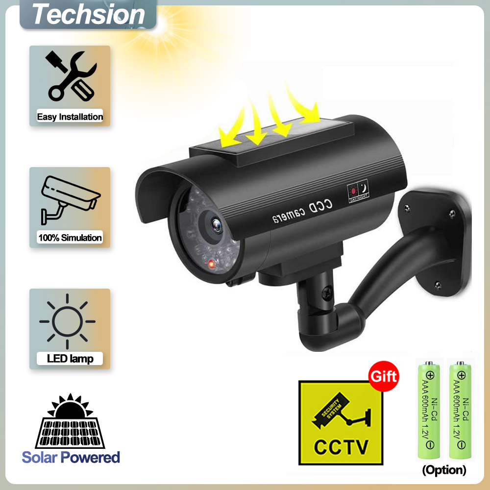 Kamera pengawasan Dummy Panel  - Solar Security Light ulasan dan harga