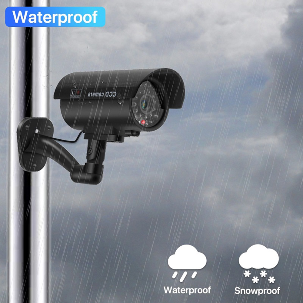 Kamera pengawasan Dummy Panel  - Solar Security Light ulasan dan harga