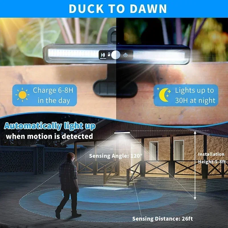 Lampu Gerak Tenaga Surya Clip  - Solar Security Light ulasan dan harga
