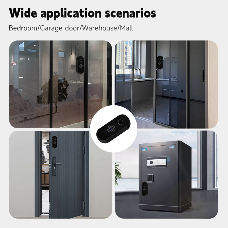Tuya WiFi Detektor Getaran Kac - Window Alarm Sensor ulasan dan harga