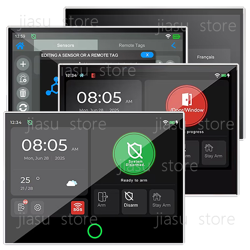 Sistem Alarm Keamanan Pintar B - Home Security Using Gsm ulasan dan harga