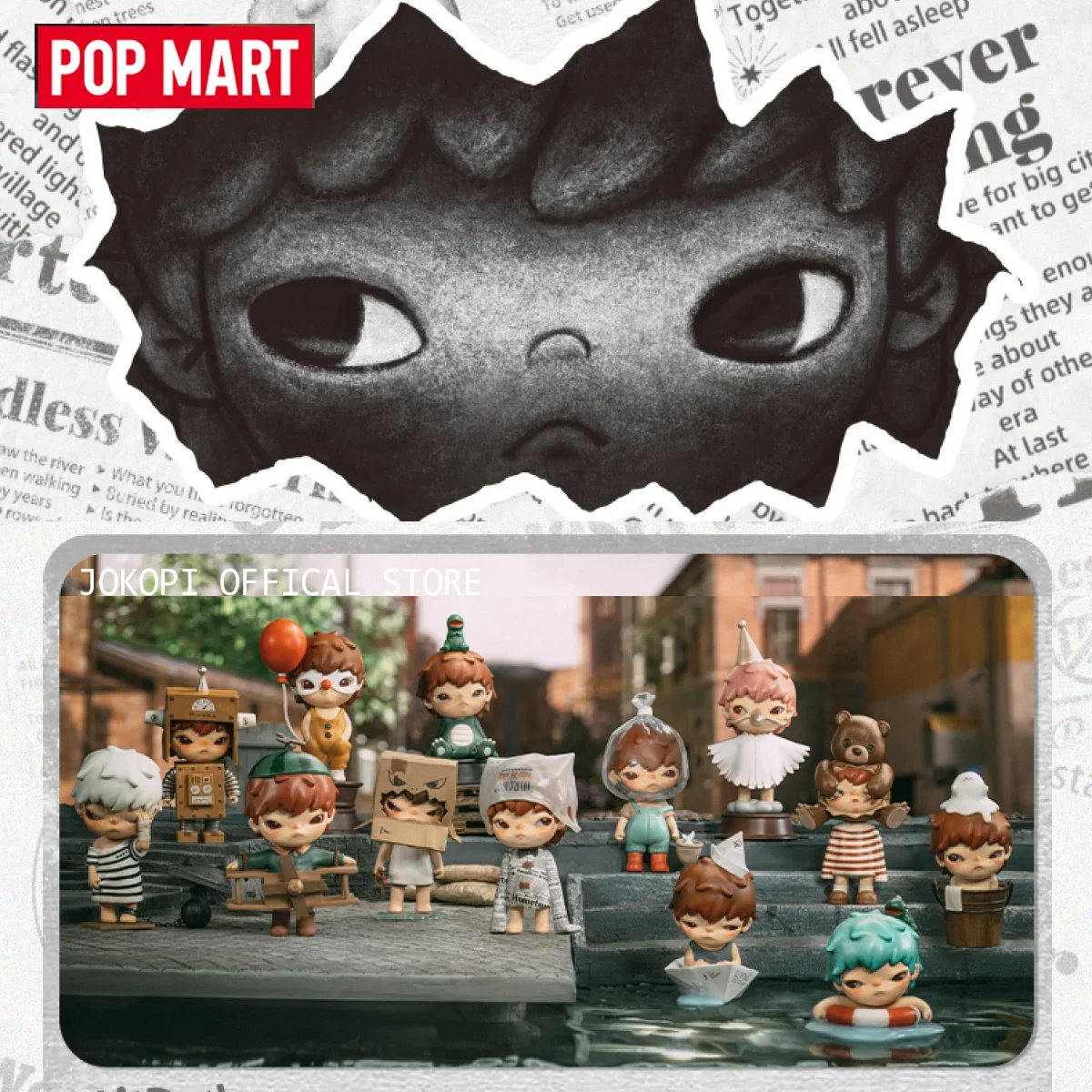 POPMART HIRONO Seri Little Mis - Home Security Items ulasan dan harga