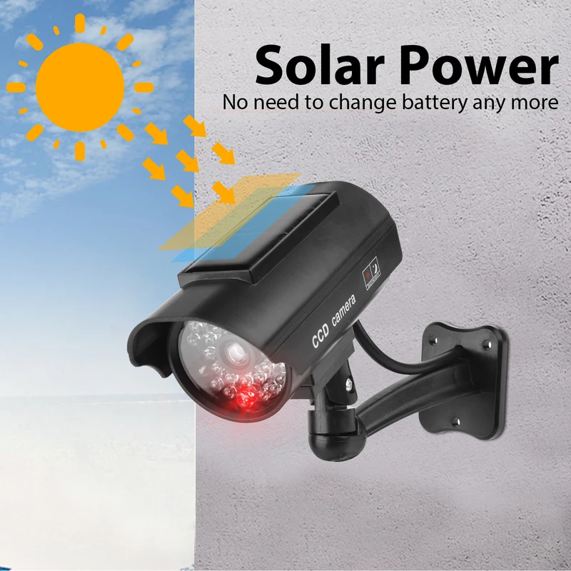 Kamera Keamanan Dummy Bertenag - Solar Security Light ulasan dan harga