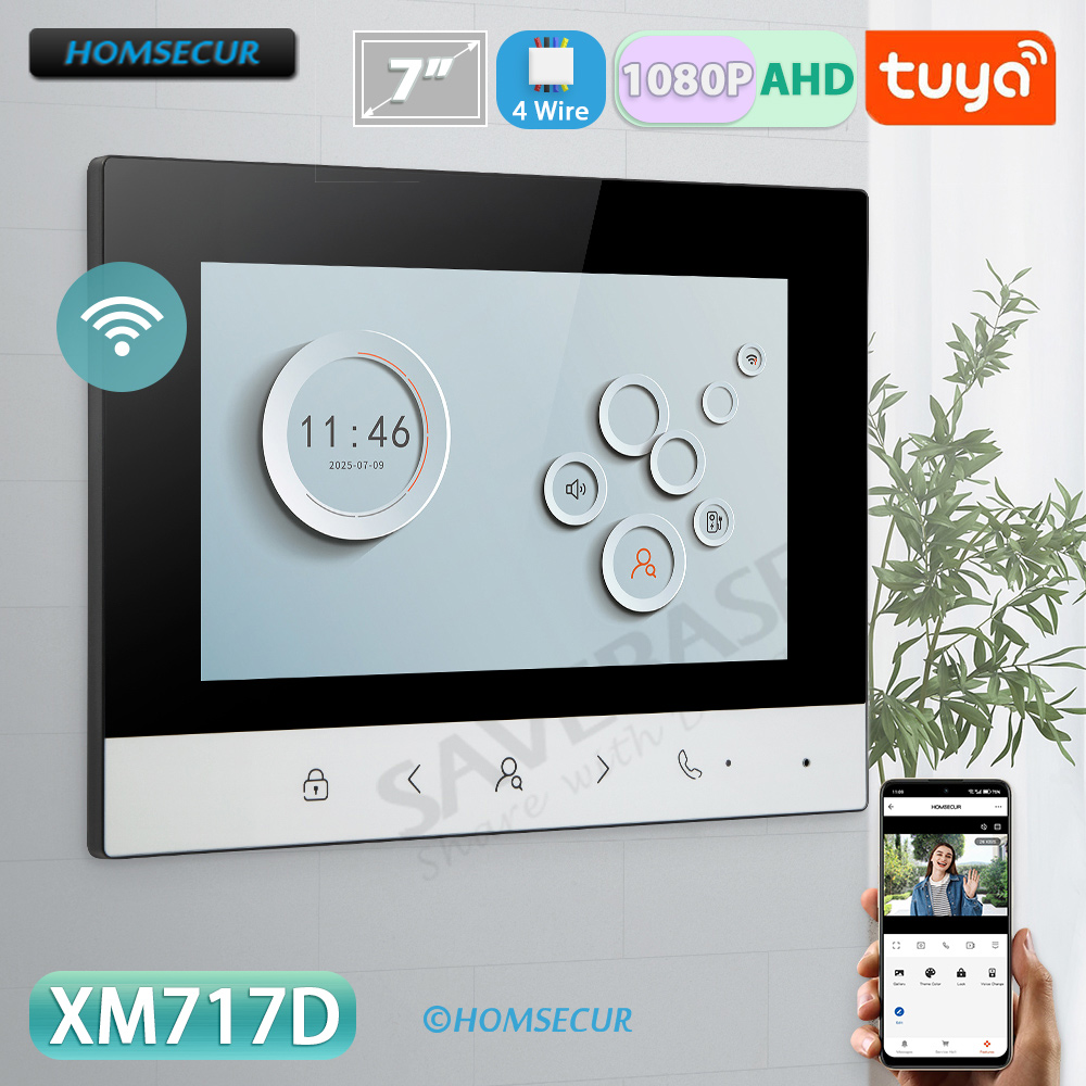Monitor Dalam Ruangan Tuya Sma - Home Security Panel ulasan dan harga