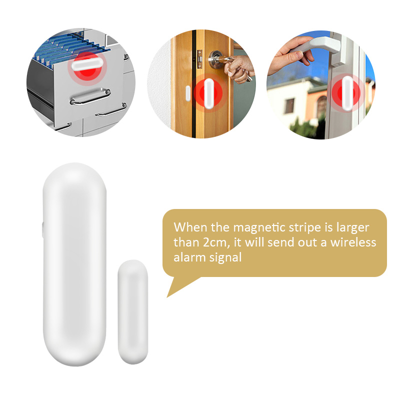 MD-211R Sistem Alarm Nirkabel  - Window Alarm Sensor ulasan dan harga