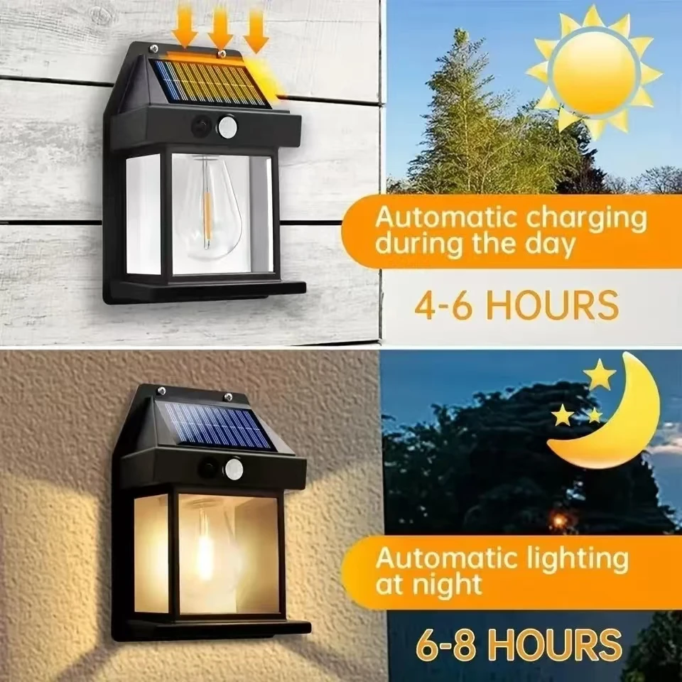 Lampu Dinding Tenaga Surya Tun - Solar Security Light ulasan dan harga