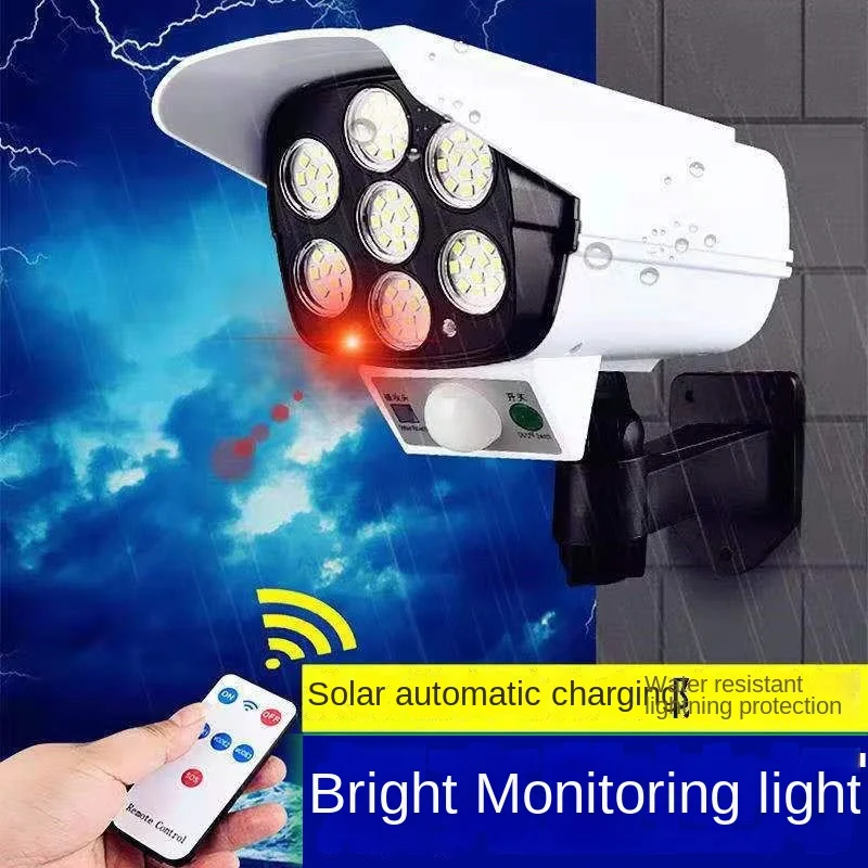 Lampu LED 77 nirkabel luar rua - Solar Security Light ulasan dan harga