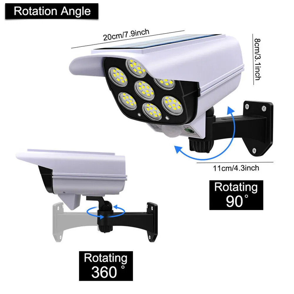 Lampu LED 77 nirkabel luar rua - Solar Security Light ulasan dan harga