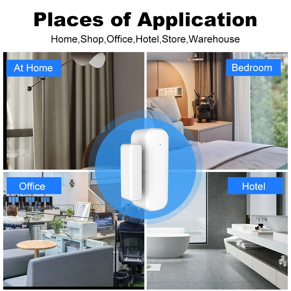 ZigBee Sensor Pintu Jendela De - Window Alarm Sensor ulasan dan harga