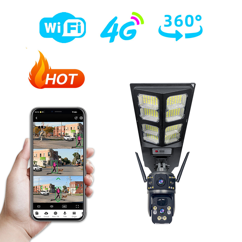 Kamera Keamanan Leshine 3MP 4G - Home Security Panel ulasan dan harga