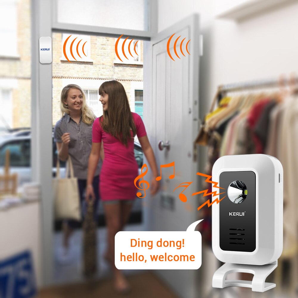 KERUI M7 Alarm keamanan Sensor - Window Alarm Sensor ulasan dan harga