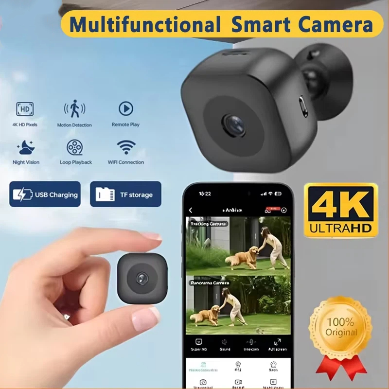 Kamera Mini Lenovo Smart 4K HD - Home Security Honeywell ulasan dan harga