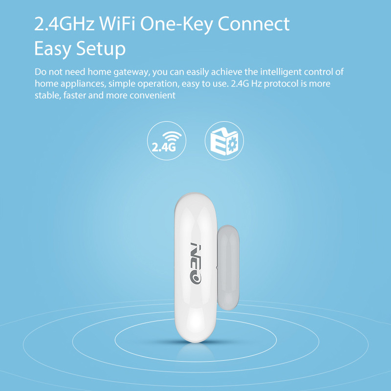 Tuya WiFi Sensor Pintu & Jende - Window Alarm Sensor ulasan dan harga