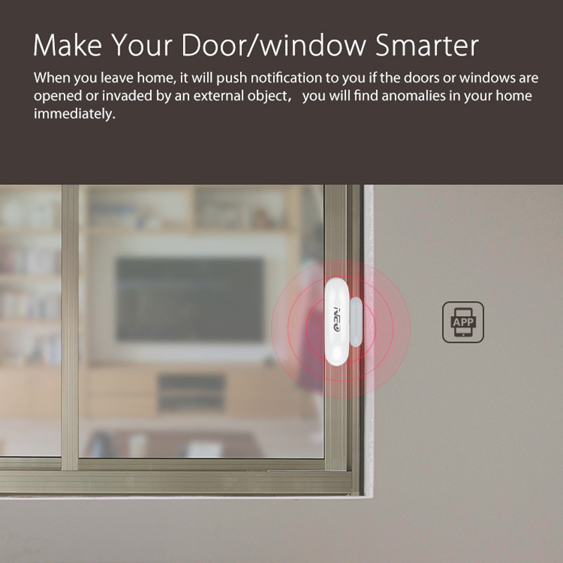 Tuya WiFi Sensor Pintu & Jende - Window Alarm Sensor ulasan dan harga