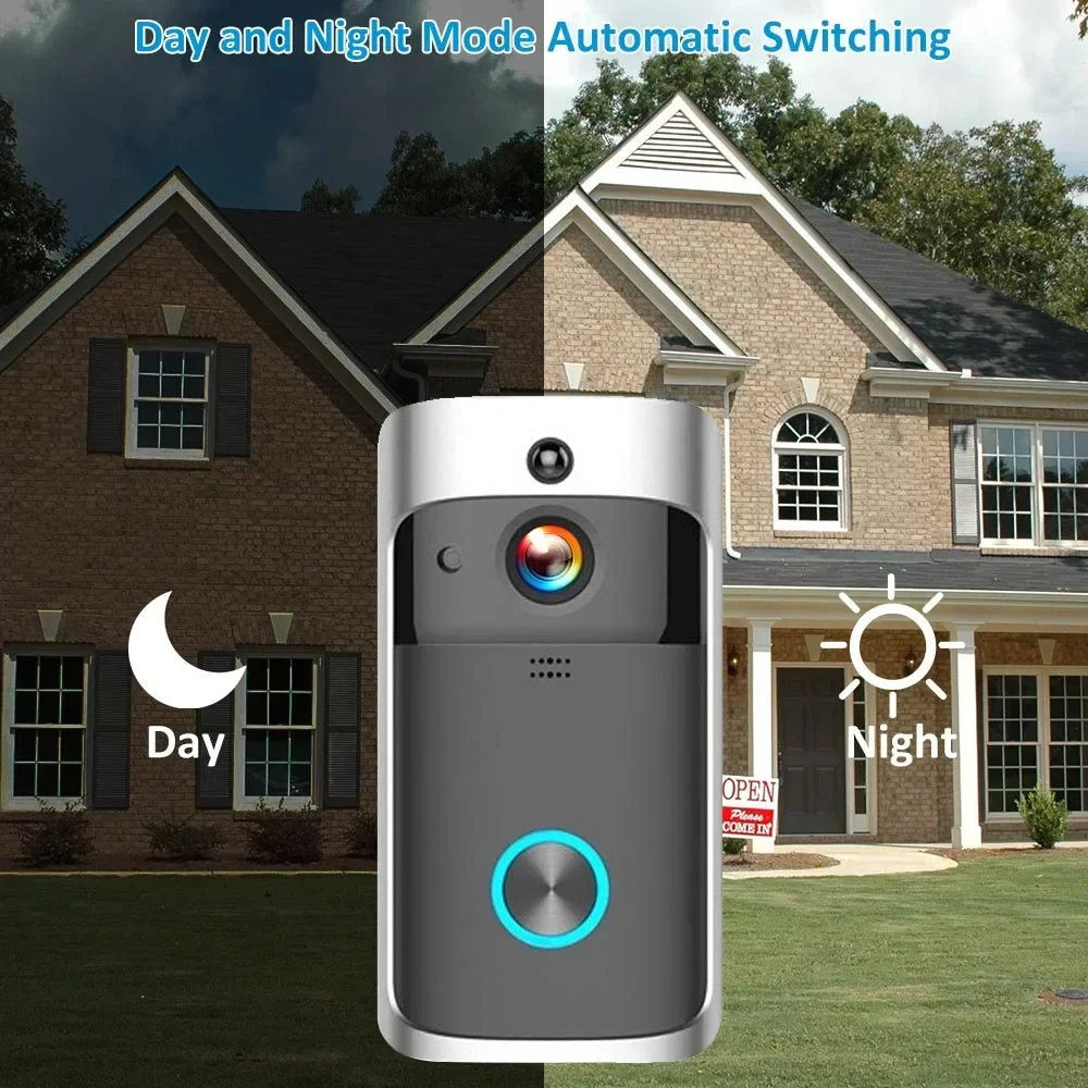 Kamera Bel Pintu Nirkabel WIFI - Home Security Honeywell ulasan dan harga