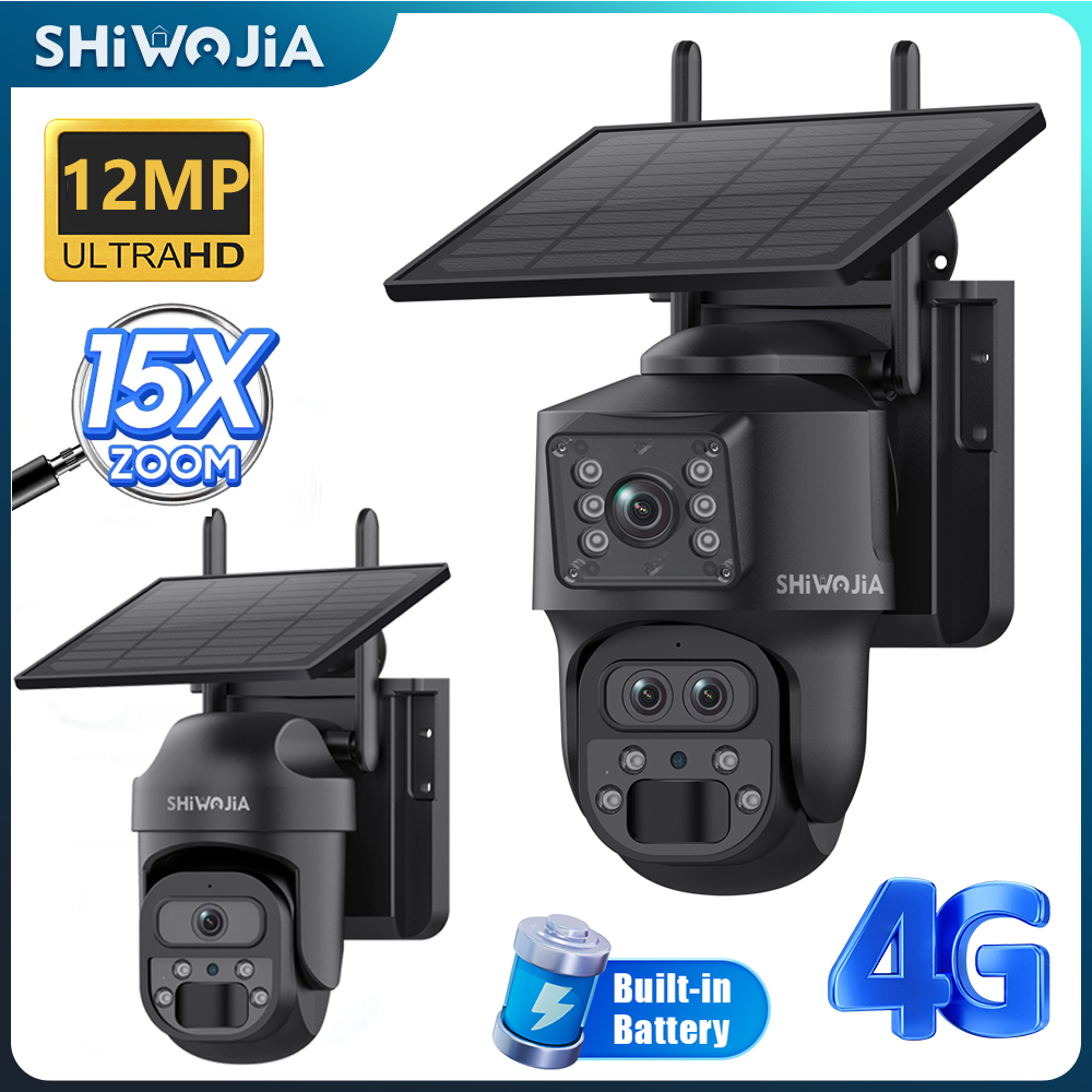SHIWOJIA 15X ZOOM Kamera Surya - Home Security Panel ulasan dan harga