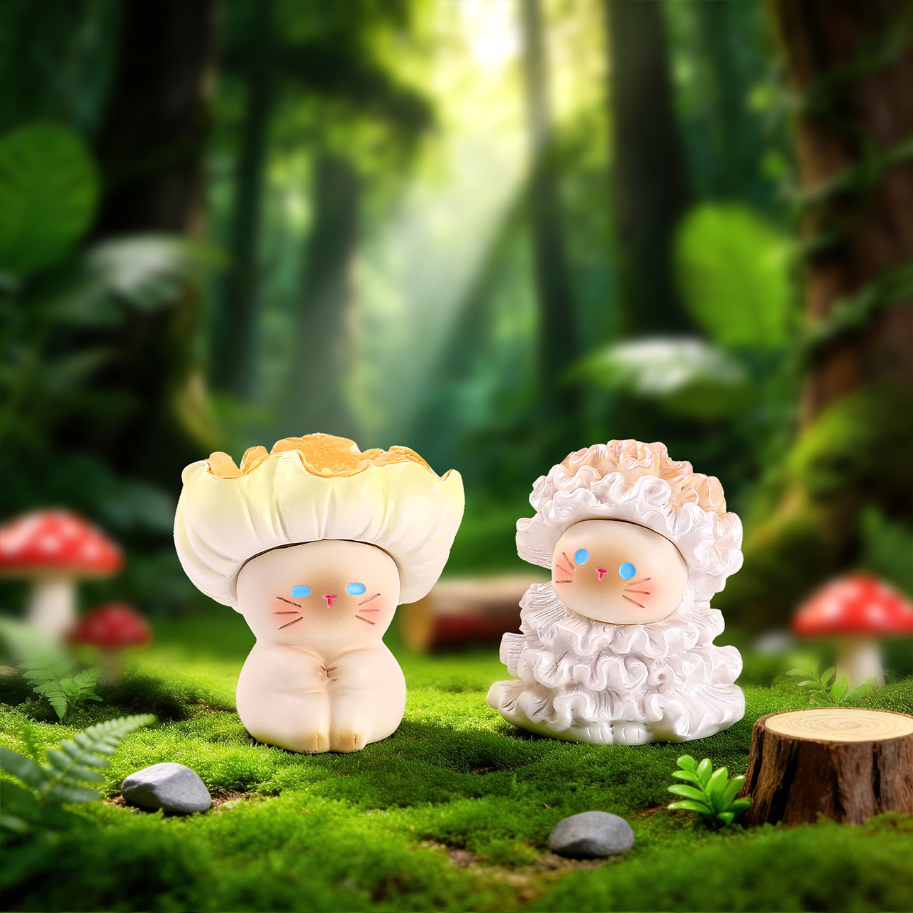 Kotak Misteri Mushroom Meow Fi - Home Security Items ulasan dan harga