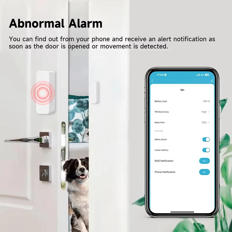 Tuya Zigbee/WiFi Sensor Jendel - Window Alarm Sensor ulasan dan harga