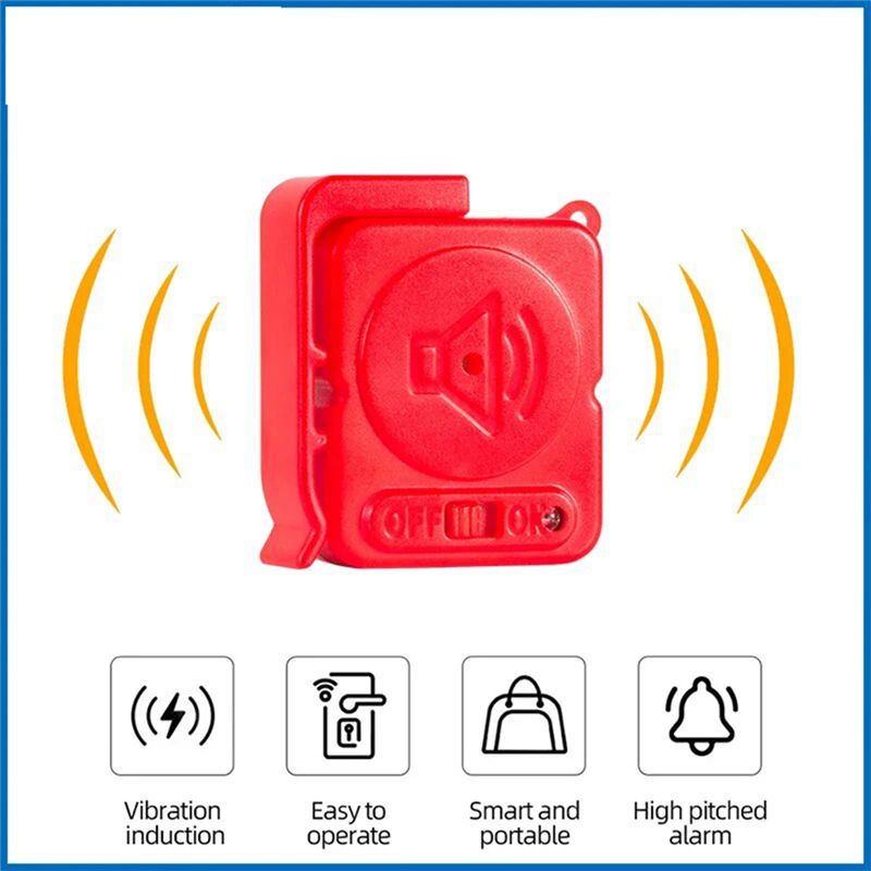 Sensor Alarm Getar 120Db Detek - Window Alarm Sensor ulasan dan harga