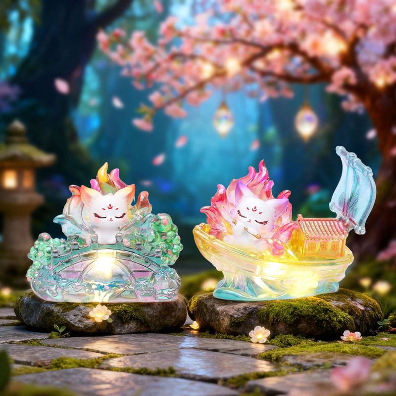 Seri Blind Box Rubah Sembilan  - Home Security Items ulasan dan harga
