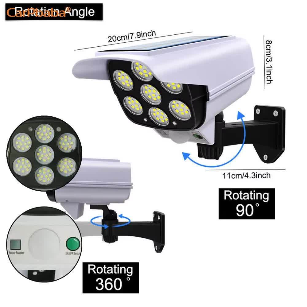 Lampu Surya Luar Ruangan Senso - Solar Security Light ulasan dan harga