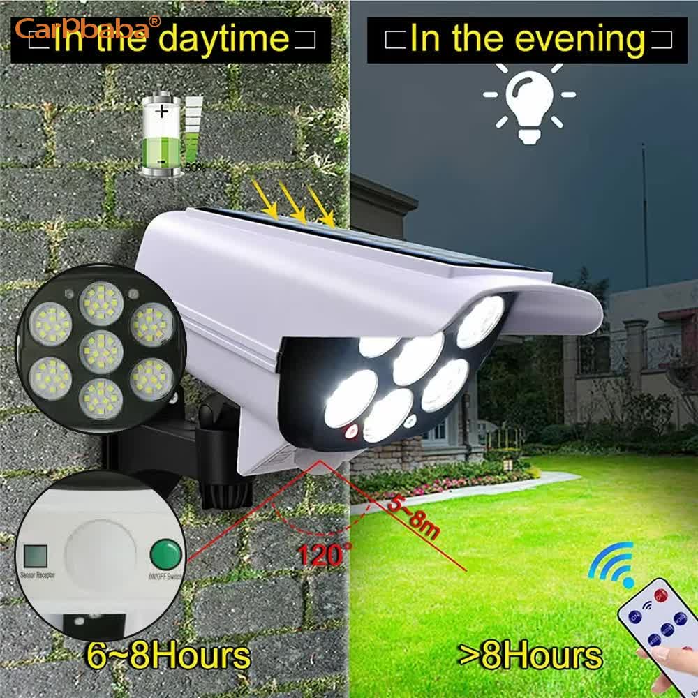 Lampu Surya Luar Ruangan Senso - Solar Security Light ulasan dan harga